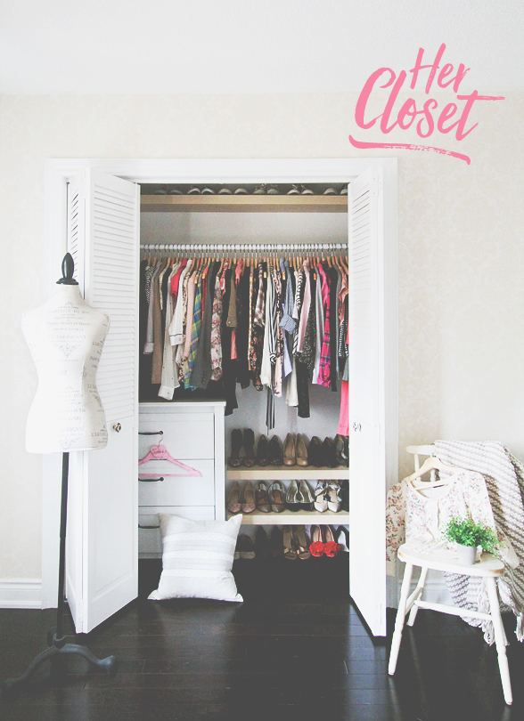 her closet, pinterest closet, closet design