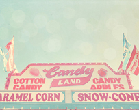 Pink Candy Stand
