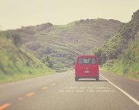 Red Travel Van